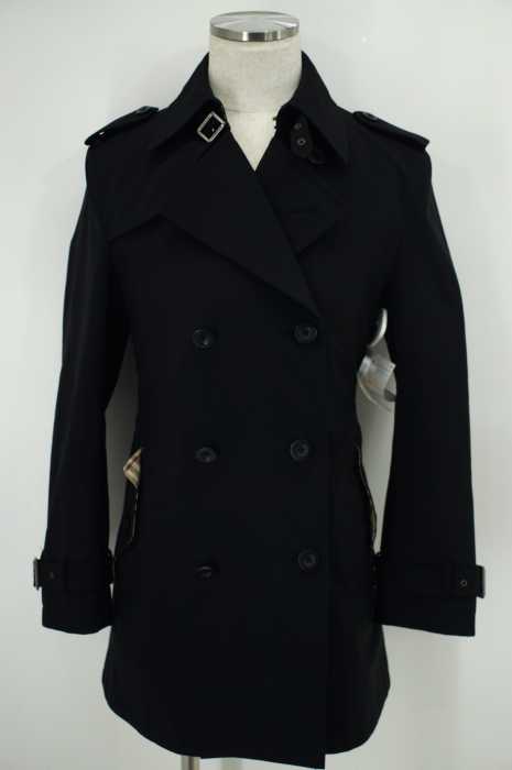 BURBERRY BLACK LABEL (バーバリーブラックレーベル) 裏地チェックウエストベルトショート メンズ アウター