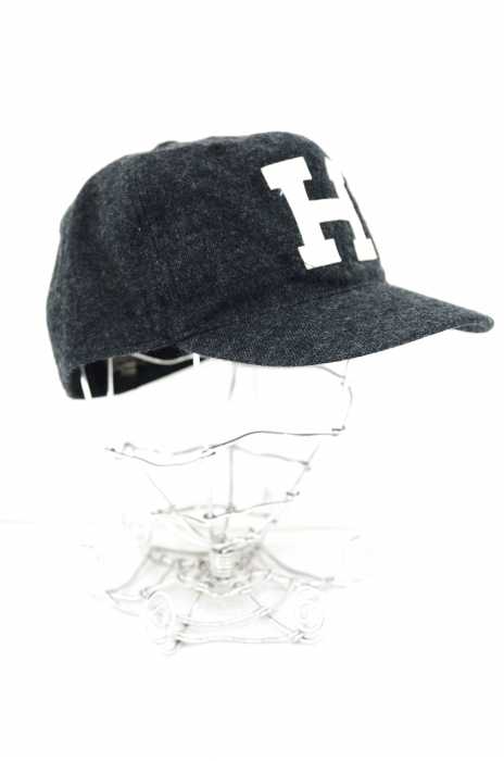 HILDK （ハイエルディーケー） ロゴ刺繍パネルキャップ メンズ 帽子