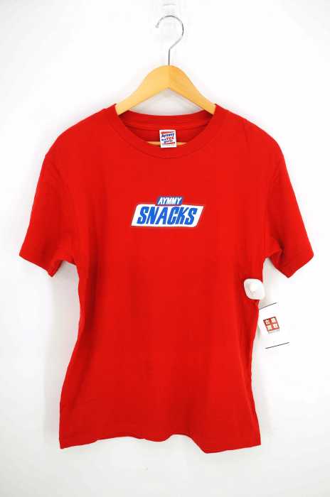 aymmy in the batty girls(エイミーインザバッティーガール) SNACKS プリント TEE レディース トップス