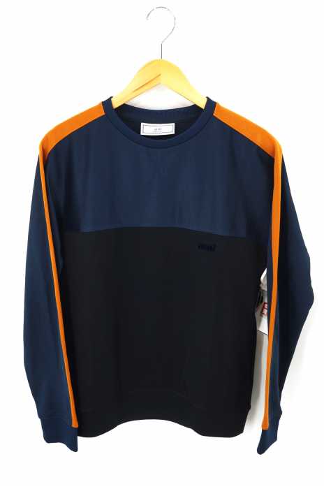 AMI ALEXANDRE MATTIUSSI（アミアレクサンドルマテュッシ） スウェットシャツ PANELED SWEAT SHIRT メンズ トップス