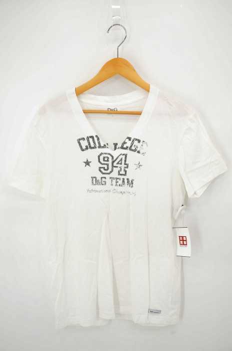 DOLCE&GABBANA （ドルチェアンドガッバーナ） アンダーウェア VネックプリントTシャツ メンズ トップス
