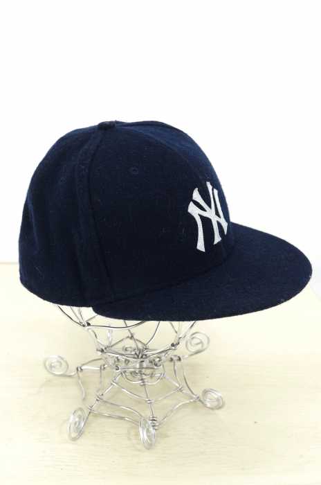 NEW ERA (ニューエラ) ヤンキース ウール6パネルキャップ メンズ 帽子