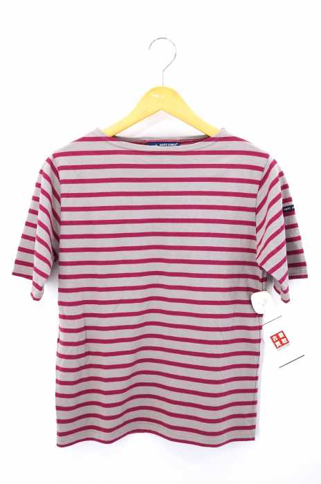 SAINT JAMES（セントジェームス） ボートネックボーダー柄半袖Tシャツ メンズ トップス