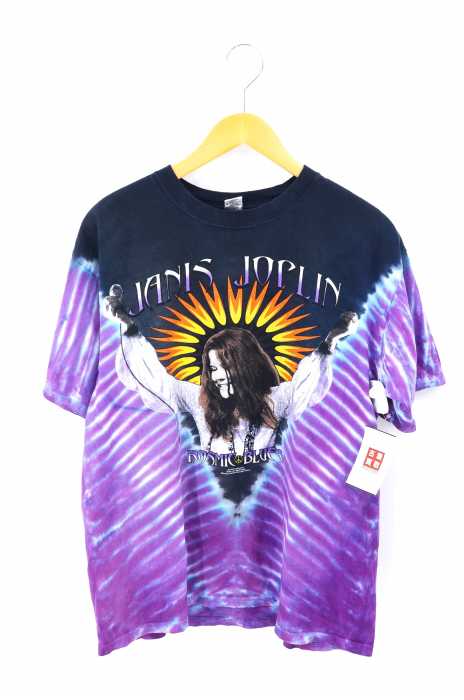 USED古着（ユーズドフルギ） SUNDOG Janis Joplin タイダイTEE メンズ トップス