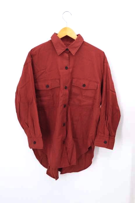 Simplicite（シンプリシテ） 19AW CPOガタメンテンセル ビックシャツ レディース トップス