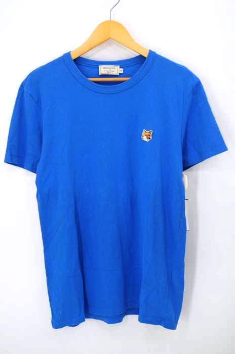 MAISON KITSUNE（メゾンキツネ） フォックスワッペン刺繍Tシャツ メンズ トップス