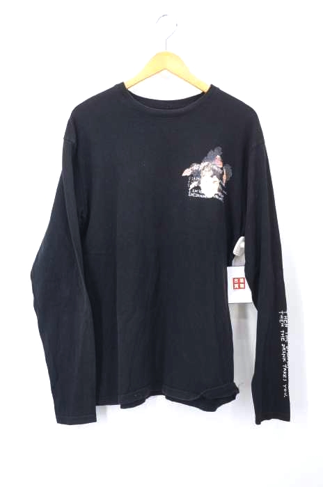 I AM NOT A HUMAN BEING（アイエムノットアヒューマンビーング） プリントLS Tシャツ メンズ トップス