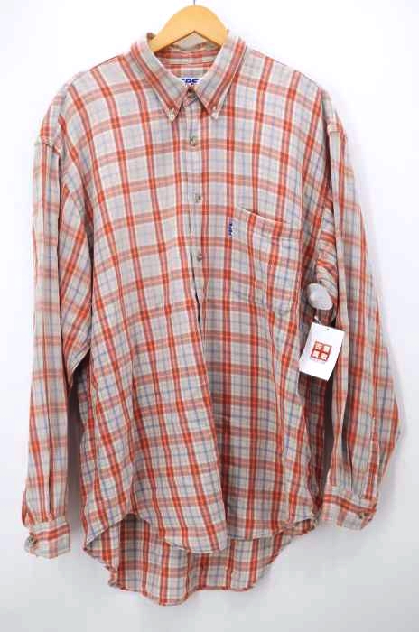 USED古着（ユーズドフルギ） PEPSI チェックシャツ メンズ トップス