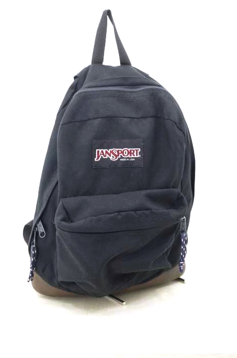 JanSport（ジャンスポーツ） USA製 レザー切替バックパック デイパック メンズ バッグ