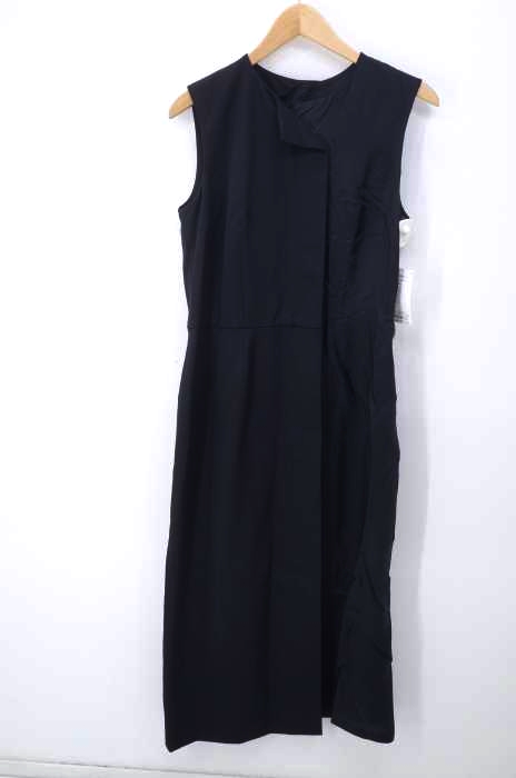 COMME des GARCONS(コムデギャルソン) AD2011 ウールギャバ×キュプラ切替 レディース ワンピース