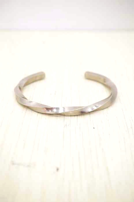 USED古着（ユーズドフルギ） 加工シルバーバングル メンズ アクセサリー