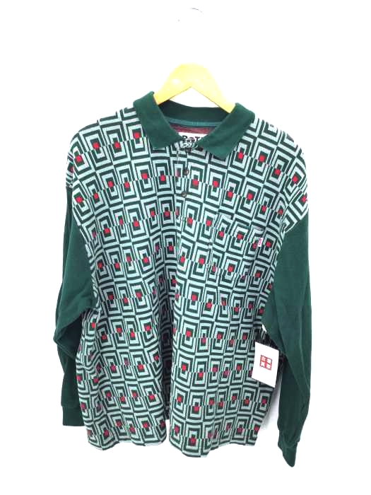 BOTT（ボット） Door Jacquard L/SL ポロ メンズ トップス