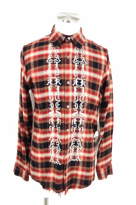 CHRISTIAN DADA （クリスチャンダダ） Red Classic Cut Shirt メンズ トップス