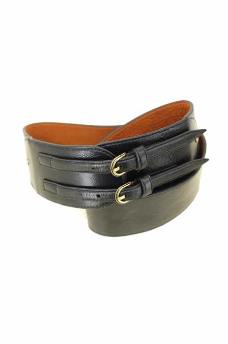 COLE HAAN（コールハーン） レザーコルセットベルト レディース ファッション雑貨
