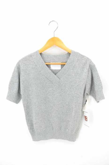FEMIND TOKYO（フェマイントウキョウ） Vネック 半袖ニット レディース トップス