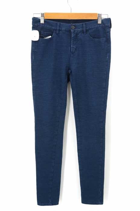 MM6 Maison Margiela （エムエムシックス メゾンマルジェラ） 14SS インディゴ染め ジップフライパンツ レディース パンツ