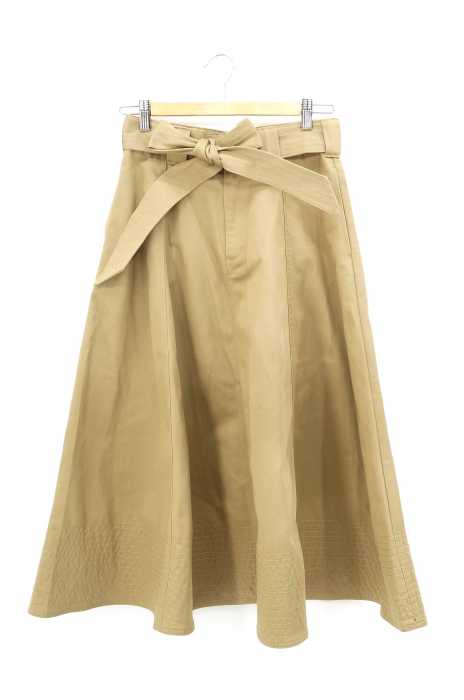 B:MING LIFE STORE by BEAMS × Dickies（ビームス ディッキーズ） 17AW リボンフレアスカート レディース スカート