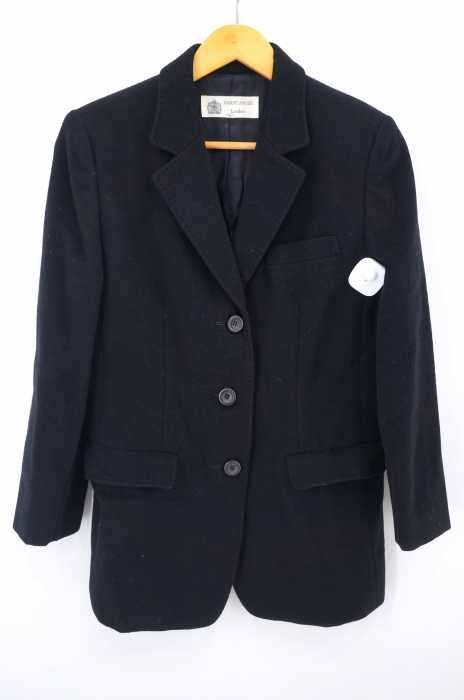 HARDY AMIES（ハーディエイミス） カシミヤ 3Bテーラードジャケット レディース アウター