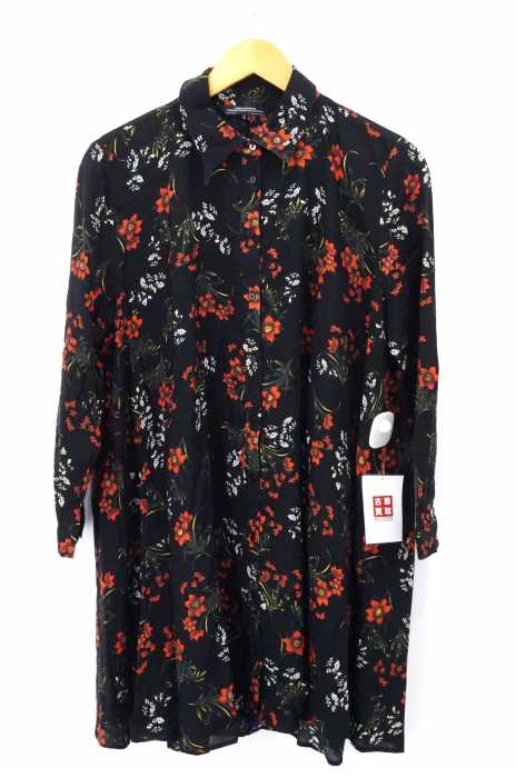 ZARA WOMAN（ザラ ウーマン） ボタニカル シャツワンピース レディース ワンピース