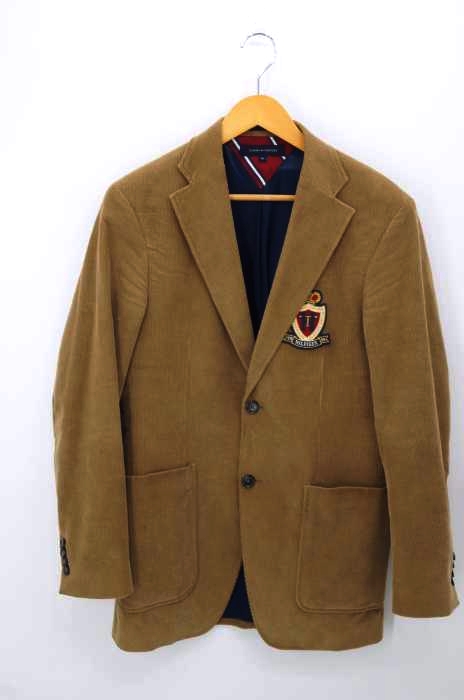 TOMMY HILFIGER（トミーヒルフィガー） ワッペン装飾 シングルテーラードジャケット メンズ アウター