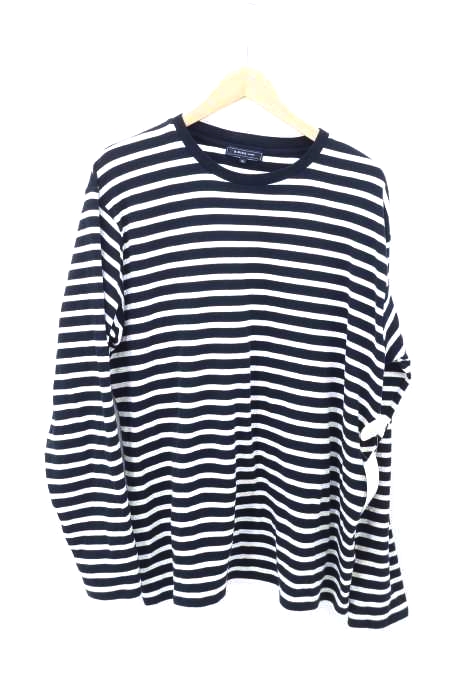 B MING LIFE STORE by BEAMS（ビーミング ライフストアバイビームス） 21SS スムースボーダー クルーネック カットソー メンズ トップス
