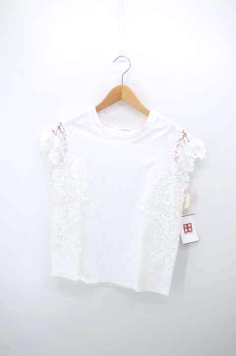 TOMORROWLAND（トゥモローランド） 刺繍フレンチスリーブプルオーバー レディース トップス