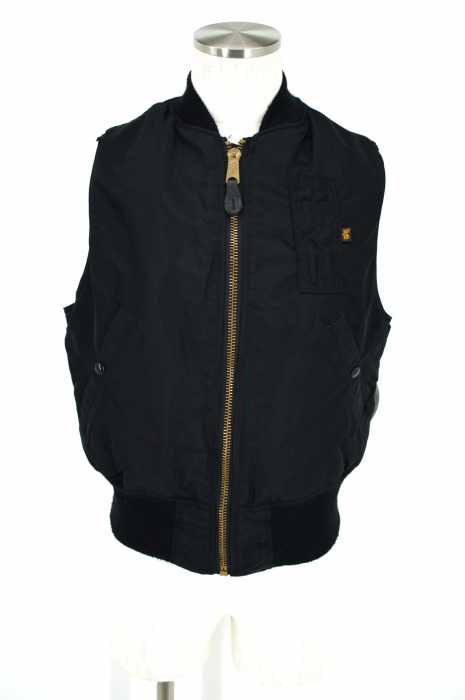 ALPHA INDUSTRIES FV-2 ベスト ブラック ミリタリー 黒 ALPHA INDUSTRIES FV-2 ベスト ブラック ミリタリー 黒