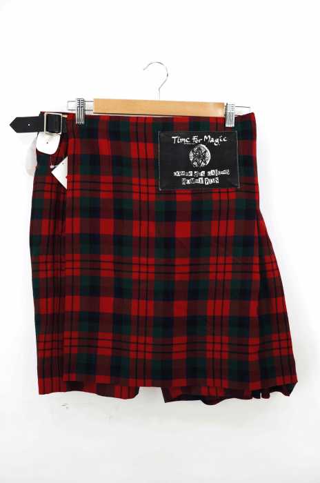 COMME des GARCONS HOMME PLUS （コムデギャルソンオムプリュス） AD2008 Time For Magic期 ワッペン装飾　プリーツ巻きスカートショートパンツ メンズ パンツ
