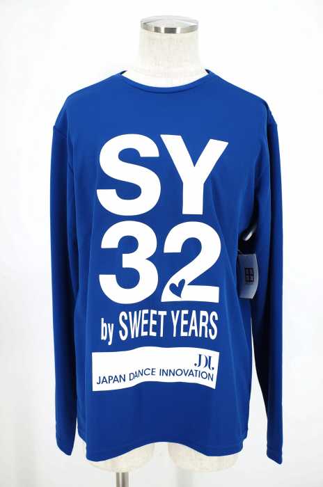 SY32 by SWEET YEARS. (エスワイサーティトゥバイスィートイヤーズ) ロゴプリントメッシュTEE メンズ トップス