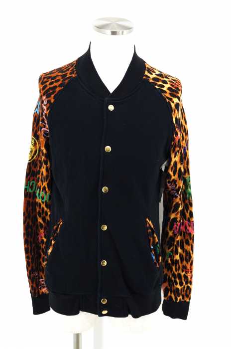 JOYRICH (ジョイリッチ) ヒョウ柄切替ブルゾン メンズ アウター