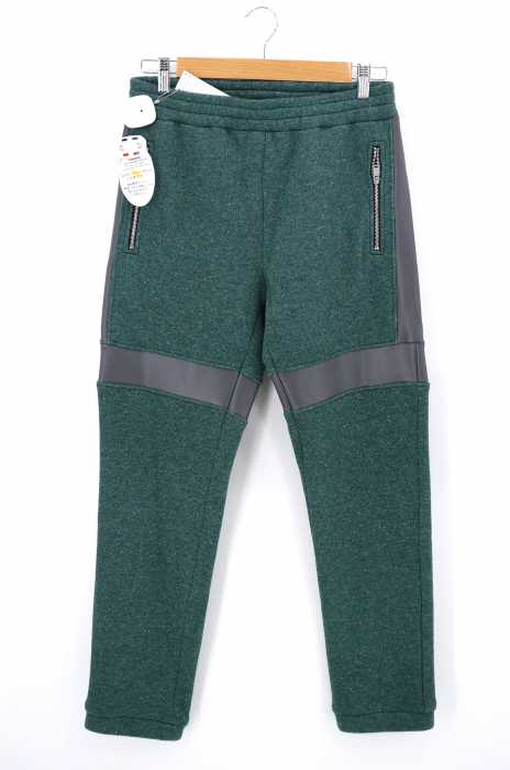 Gosha Rubchinskiy （ゴーシャラブチンスキー） AD2017 WOOL PANT FAKE LTHER メンズ パンツ