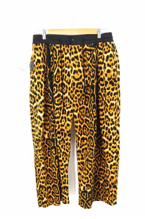SASQUATCHfabrix. (サスクワァッチファブリックス) ANIMAL PRINT FLANNEL PANTS アニマルプリントフランネルパンツ メンズ パンツ