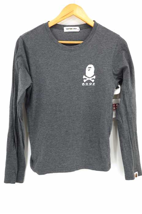 A BATHING APE (アベイシングエイプ) クルーネックカットソー レディース トップス