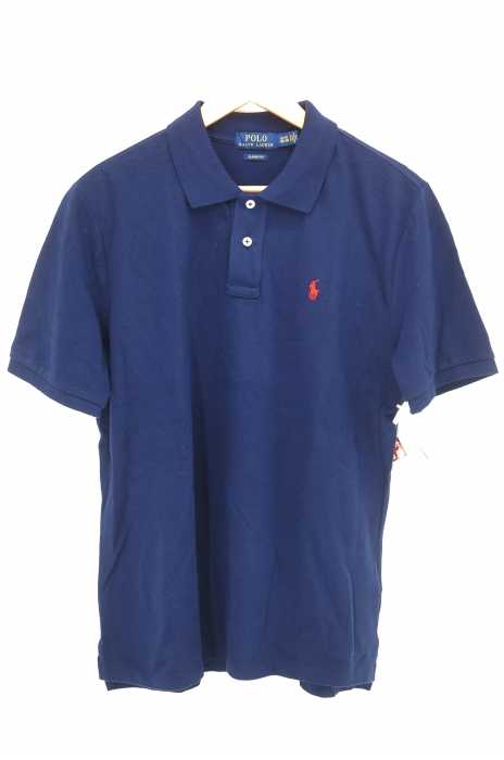POLO RALPH LAUREN （ポロラルフローレン） ワンポイント刺繍半袖ポロシャツ メンズ トップス