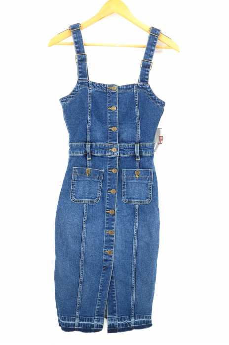 ZARA（ザラ） ノースリーブ デニムワンピース レディース ワンピース