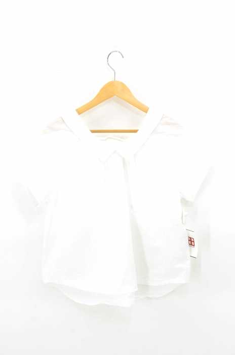 Ray BEAMS （レイビームス） ワイドカラー タック シャツ レディース トップス