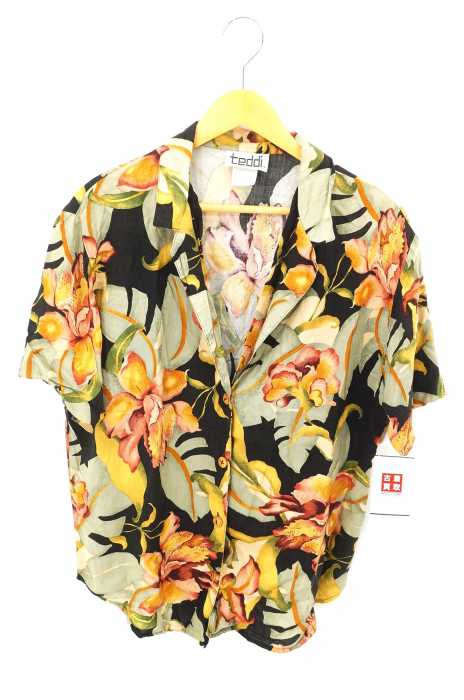 teddi(フメイ) 花柄アロハシャツ レディース トップス