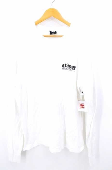 STUSSY （ステューシー） LOCAL CREW badbadnotgood 長袖Tシャツ メンズ トップス