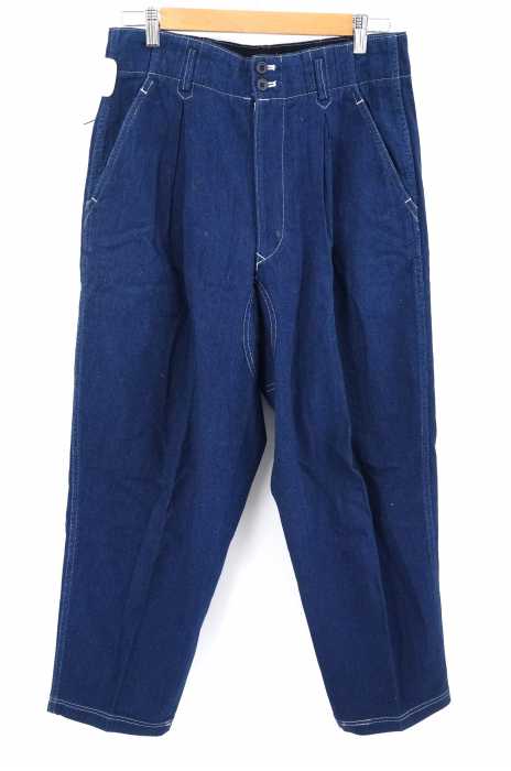 MENS BA-TSU（メンズバツ） タック入　テーパードパンツ メンズ パンツ