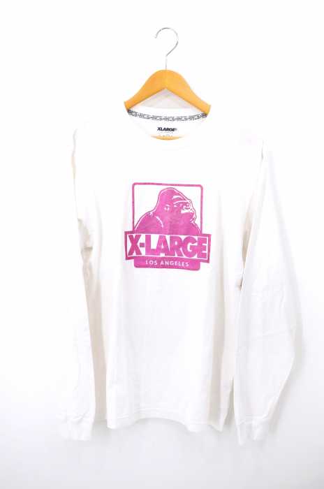 X-LARGE（エクストララージ） ロゴプリントロングスリーブTシャツ メンズ トップス