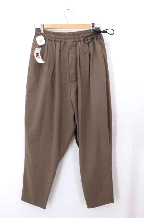 my beautiful landlet（マイビューティフルランドレット） 19SS rayon tapered pants メンズ パンツ