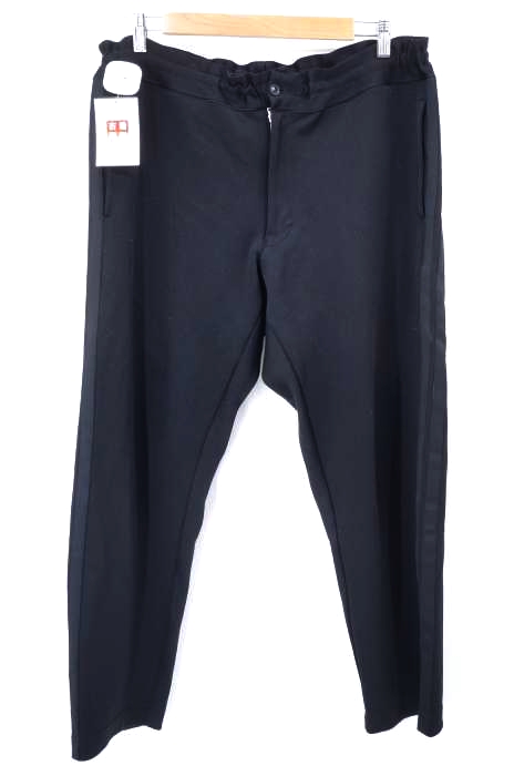 COMME des GARCONS HOMME PLUS（コムデギャルソンオムプリュス） AD2018 18AW ポリエステルイージーパンツ 側章トラックパンツ メンズ パンツ