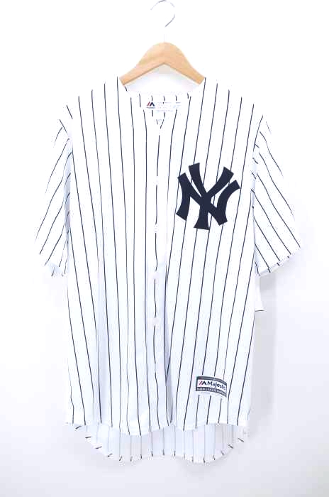 MAJESTIC（マジェスティック） NY ベースボールシャツ メンズ トップス