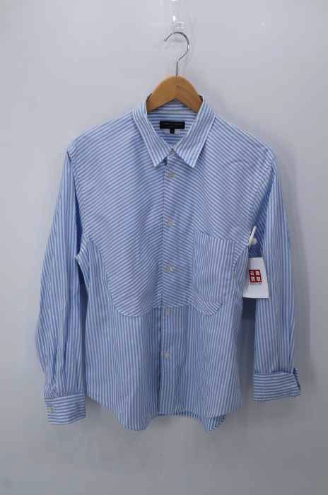 COMME des GARCONS HOMME PLUS（コムデギャルソンオムプリュス） ランダムストライプ ブザムシャツ メンズ トップス