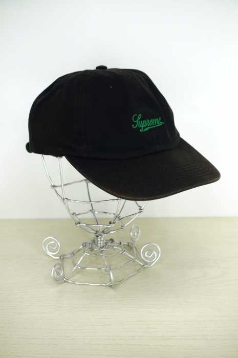 Supreme （シュプリーム） Script Logo Fitted 6-Panel メンズ 帽子