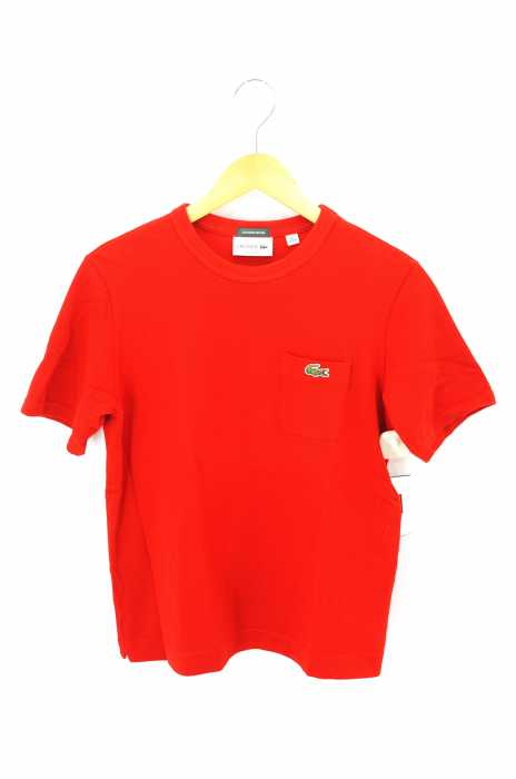 LACOSTE （ラコステ） EXCLUSIVE EDITION 鹿の子クルーネックポケットTシャツ メンズ トップス