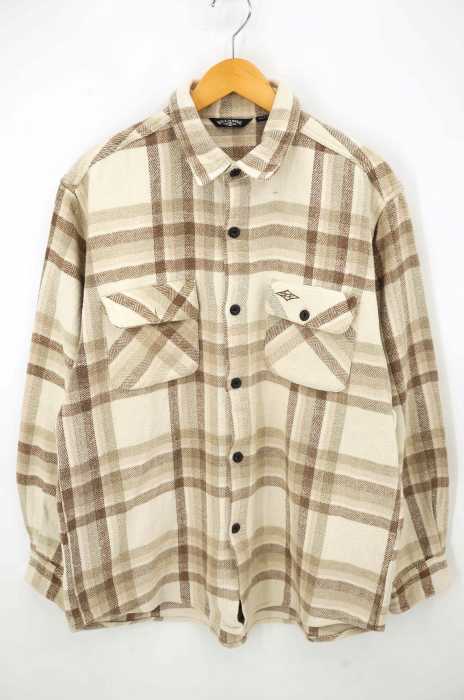 BILLABONG （ビラボン） チェック柄ボタンシャツジャケット メンズ アウター