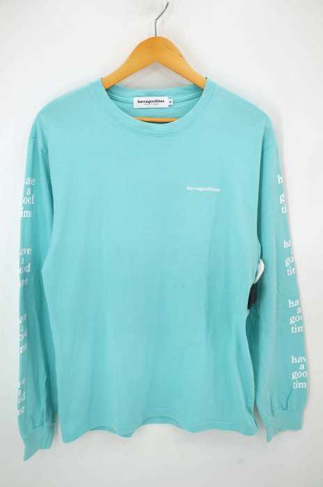 HAVE A GOOD TIME（ハブアグッドタイム） ARM LOGO L/S TEE メンズ トップス