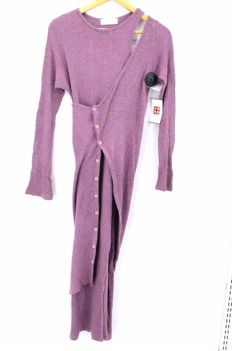 little suzie（リトルスージー） 18AW Asymmetry Ensemble Rib Dress  