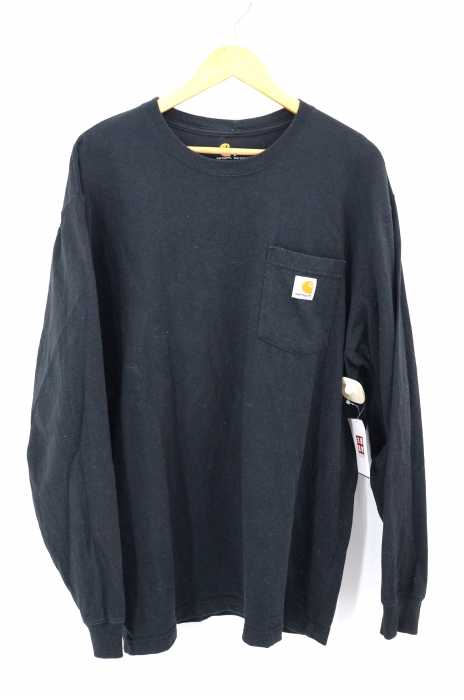 Carhartt（カーハート） ロゴ刺繍 ロングスリーブTシャツ メンズ トップス
